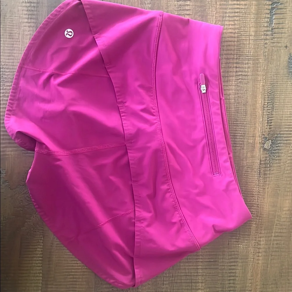 Lululemon 5 inch speed ups     Hot pink
SIZE 2 - Picture 2 of 10
